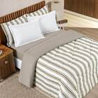 Edredom King Dupla Face Marim Malha 100% Algodão 1 Peça - Caq