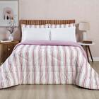 Edredom King Dupla Face Marim Malha 100% Algodão 1 Peça - Rose