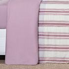 Edredom King Dupla Face Marim Malha 100% Algodão 1 Peça - Rose