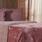 Edredom King Plush Bicolor Dupla Face 100% Poliéster 240x260c