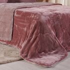 Edredom King Plush Bicolor Dupla Face 100% Poliéster 240x260c