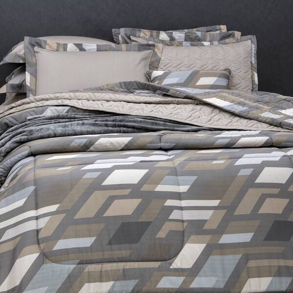 Edredom King Satinée Azen 300 Fios Kacyumara