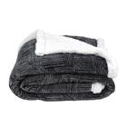 Edredom King Sherpa Cinza Horizons  - A\casa