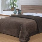 Edredom - King Size - Dupla Face - Capetown - Sherpa - Marrom