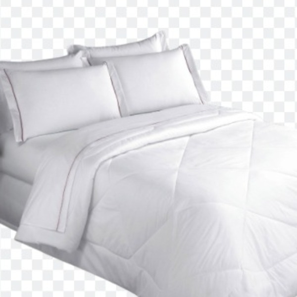 Edredom King Teka Madri Branco 180 Fios