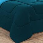 Edredom Malha 100% Algodão Gran Moratta 1 Peça Solteiro - Azu