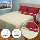 Edredom Malha Dupla Face Casal 220x240 Metros 3 Pçs Casa Dona