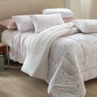 Edredom Malha Sofee Fio Penteado 100% Algodão Solteiro - Kacy