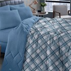 Edredom Malha Solteiro Buettner 100% Algodão Estampado Basic