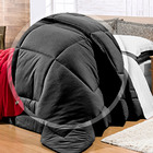 Edredom Manhattan Casa Dona Queen 1 Peça Grafite