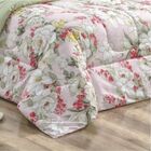 Edredom Naturallys King Dupla Face - Kylli Verde Claro - 100%