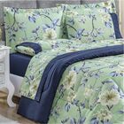 Edredom Naturallys Super King Dupla Face - Flowers Verde - 10