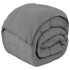 Edredom Padrão Comforter Poliéster Grafite Sonhare