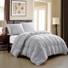 Edredom Padrão Comforter Poliéster Prata Sonhare