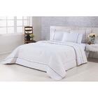 Edredom Percal 150 Fios Queen 1 Peça Palha Branco