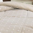 Edredom Poa - Queen Size - Dupla Face - Capetown - Sherpa - B