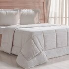 Edredom Prime King 3d Embossed 100% Poliéster 240x260cm Biscu