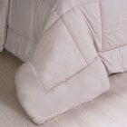 Edredom Prime King 3d Embossed 100% Poliéster 240x260cm Biscu