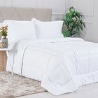 Edredom Prime Queen 3d Embossed 220x240cm Branco