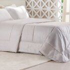 Edredom Prime Super King 3d Embossed 260x280cm Cinza Elefante