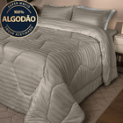 Edredom Queen 300 Fios 100% Algodão 270x240cm - BF Colchões