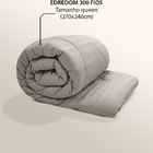 Edredom Queen 300 Fios 100% Algodão 270x240cm - BF Colchões