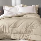 Edredom Queen Altenburg Cetim 300 Fios Bege Delavé