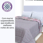 Edredom Queen Antialérgico Dupla Face Estampado 240x215cm - B