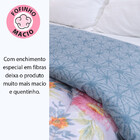 Edredom Queen Antialérgico Dupla Face Estampado 240x215cm - B