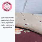 Edredom Queen Antialérgico Dupla Face Estampado 240x215cm - B