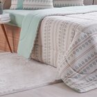 Edredom Queen Bella Cama Malha 125g/m² 100% Algodão 220x240cm