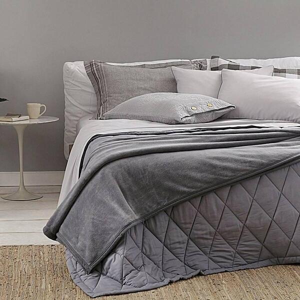 Edredom Queen Buddemeyer Basic Percalle 100% Algodão 180 Fios