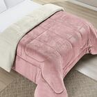 Edredom Queen Coberdrom Dupla Face Sherpa Mantinha Everest -