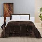 Edredom Queen Coberdrom Sherpa/mantinha Everest 1 Peça - Taba