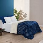 Edredom Queen Coberdrom Sherpa/mantinha Petit Poa 1 Peça - Ma