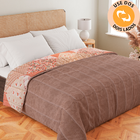 Edredom Queen Dupla Face Aveludado Coberdrom Antialérgico 240