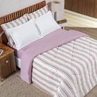 Edredom Queen Dupla Face Marim Malha 100% Algodão 1 Peça - Ro