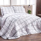 Edredom Queen Estampado Grid 2,50m X 2,60m 1 Peça