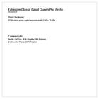 Edredom Queen Estampado Poá Preto 2,50m X 2,60m 1 Peça