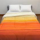 Edredom Queen Lepper Algodão Dupla Face Amanhecer Coral