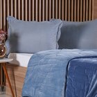 Edredom Queen Plush Bicolor Dupla Face 100% Poliéster 220x240