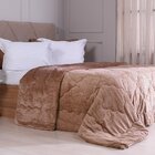 Edredom Queen Plush Dupla Face Toque Flannel Tessi