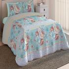 Edredom Queen Teka Crystal Belize 100% Algodão