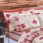 Edredom Requinte Queen Dupla Face Acolchoado - Rosê