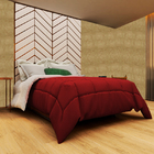 Edredom Sherpa Dupla Face Com Face Felpuda Casen Vermelho