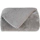 Edredom Sherpa Queen Dupla Face 220x240cm Rock