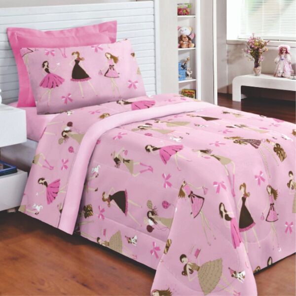 Edredom Sofie Solteiro Dupla Face 2 Peças - 100% Poliéster