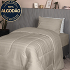 Edredom Solteiro 300 Fios 100% Algodão 220x160cm - BF Colchões