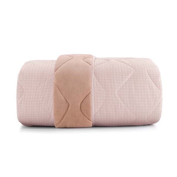 Edredom Solteiro Altenburg Blend Play Plush  Toque Acetinado