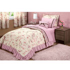 Edredom Solteiro Ariela Palha Casaborda 4 Peças